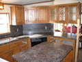 Shiloh Cabinets in knotty alder w/ Cambria